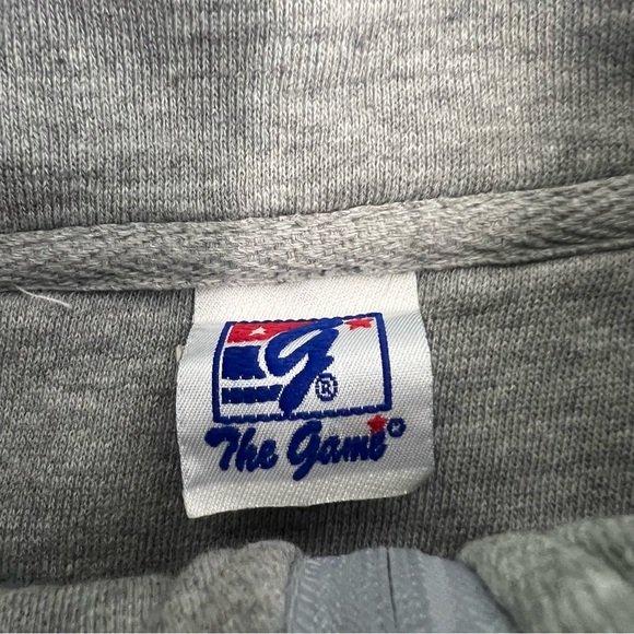 Vintage 90s United States Marines Gray 1/4 Zip Pullover Sweatshirt Mens Size XL - Picture 5 of 11